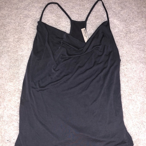 Project social t charcoal cowl neck tank - Picture 2 of 3